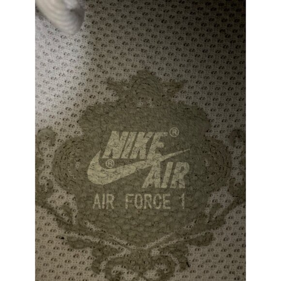 Custom Nike Air Force 1 Sneakers Blue Rose Mens Size 7 White Sneakers 7987 main image 9